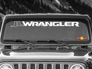 Jeep Wrangler JL JLU Wrangler Windshield Banner Vinyl Decal
