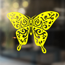 Openwork-style Butterfly Universal Vinyl Decal Sticker_4