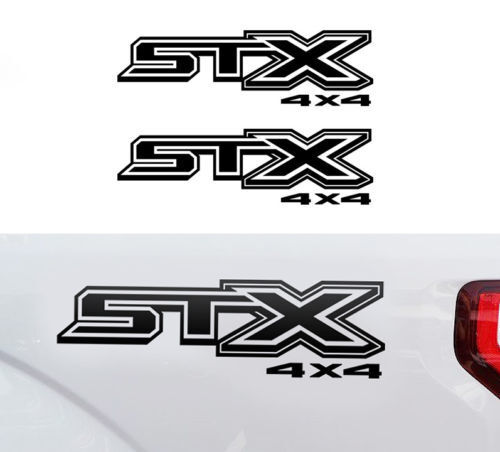 STX 4x4 Side Vinyl Decal for Musclecar F-250 Super Duty