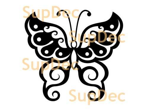 Butterfly Vinyl Art Wall  Window Bathroom Sticker Decal #4
