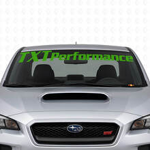 Custom Performance Windshield Vinyl Decal for Suba Cars_3