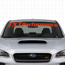Custom Performance Windshield Vinyl Decal for Suba Cars_4