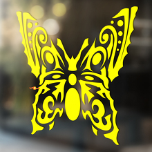Tribal-style Butterfly Decorative Universal Vinyl Decal Sticker_4