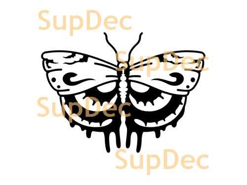 Butterfly Vinyl Art Wall Window Bathroom Sticker Decal #15
