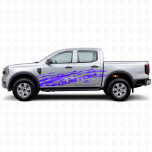 Mud Splash & Custom Text Side Vinyl Decals Kit for Musclecar Ranger_2