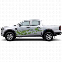 Mud Splash & Custom Text Side Vinyl Decals Kit for Musclecar Ranger_3