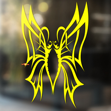 Butterfly with Dual Wings Universal Vinyl Decal Sticker_4