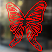 Butterfly Outline Silhouette Universal Vinyl Decal Sticker_2