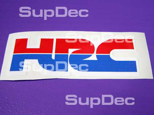 Honda HRC Style Logo Vinyl Decal Set for Honda 