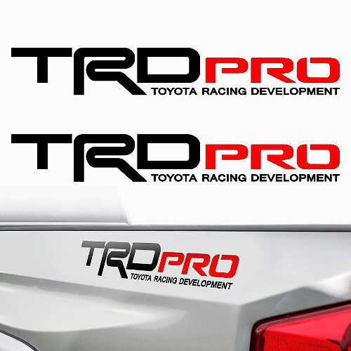 TRD Pro Side Vinyl Decal Kit for Toyota Tacoma and Tundra
