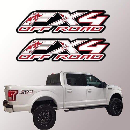 Ford FX4 Blood Zombie Vinyl Decal Truck Bed Sticker F150 F250 F350 4x4