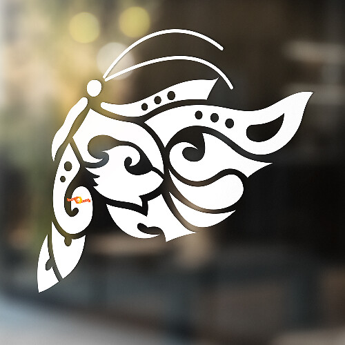 Flying Butterfly Universal Vinyl Decal Sticker