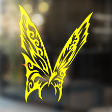 Flying Butterfly Tribal Style Universal Vinyl Decal Sticker_4