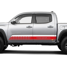 Autoclaved Door Side Stripes Vinyl Decals Graphics Sticker Kit For Toyota Tacoma 3