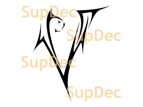 Cat Vinyl Art Wall  Window Bathroom Sticker Decal removable #5
