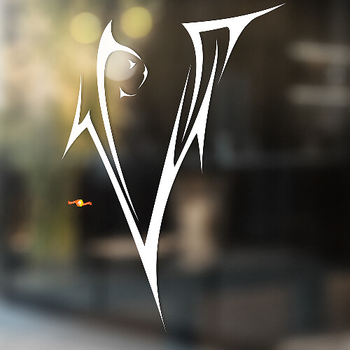 Trybal Style Cat Universal Vinyl Decal Sticker