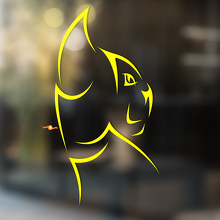 Trybal Style Cat Silhouette Universal Vinyl Decal Sticker_4