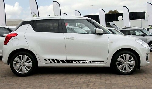 2x Suzuki Swift 2017-2018 side vinyl decal graphics stickers