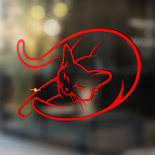Lying Cat Universal Vinyl Decal Sticker_2