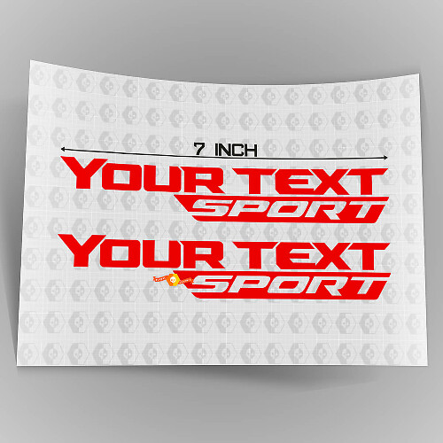 Sport Wrangler Jeep Decals Vinyl Stickers Rubicon Fits All 2018 Models JL x2