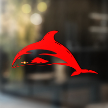 Dolphin Universal Vinyl Decal Sticker_4