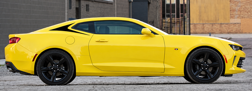 C-Pillar Spear Pair Pillar Vinyl Decal Sticker for Chevrolet Camaro 2016-2018