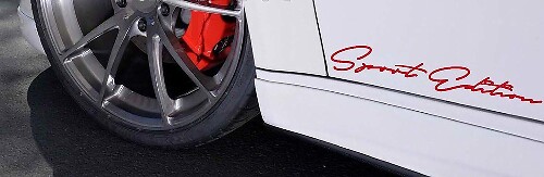 Sport Edition Side Vinyl Decal Pair for Honda