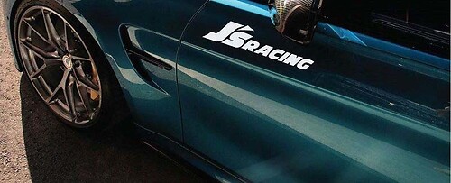 J's Racing Side Door Vinyl Decal Sticker for Honda S2000