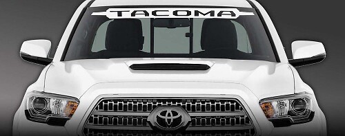 Windshield Banner Vinyl Decal for Toyota Tacoma 