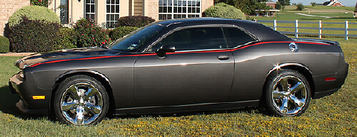 2008 & Up Dodge Challenger Pinstripe  