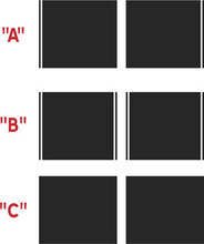 2015 & Up Dodge Challenger 18 piece  SRT / HELLCAT Style Rally Stripe Sticker Decal Kit
 2