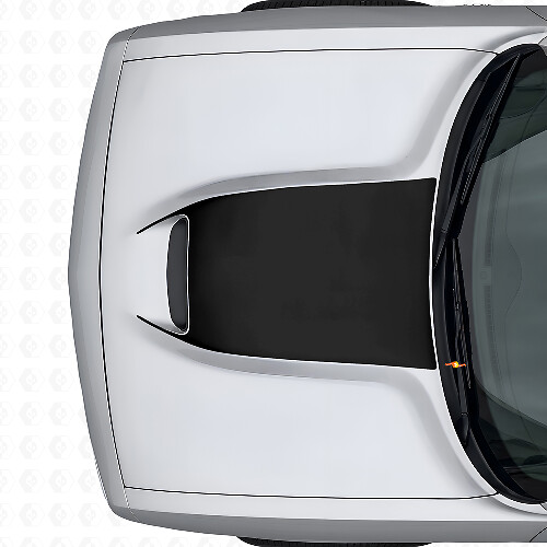 Blackout Hood Vent Vinyl Decal for Dodge Challenger 2015+