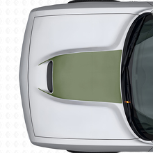 Blackout Hood Vent Vinyl Decal for Dodge Challenger 2015+_3