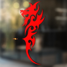 Tribal Chinese Dragon Universal Vinyl Decal Sticker_2