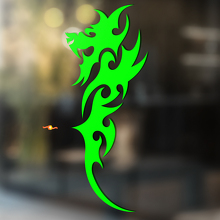 Tribal Chinese Dragon Universal Vinyl Decal Sticker_3