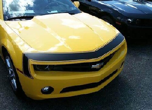 SS Style Front Nose Stripe Vinyl Decal for Chevrolet Camaro 2010-2013