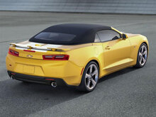 2016 & Up Chevrolet Camaro SS Convertible Factory Style Twin Rally Hood, Trunk  & Spoiler Stripes
 3
