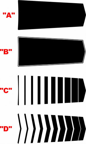 Center Panel Stripe Hood Vinyl Decal Sticker for Chevrolet Camaro 2016-2024