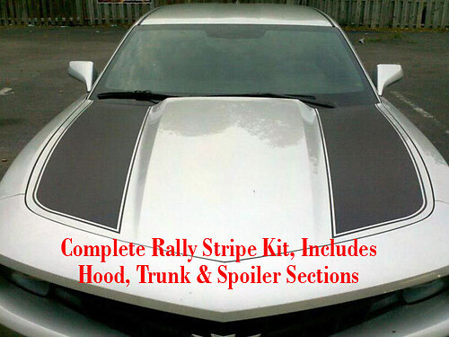 2010 Chevrolet Camaro Outer Hood Style Rally Stripe Kit
