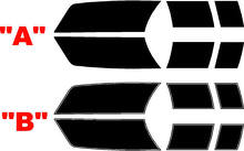 2010 Chevrolet Camaro Outer Hood Style Rally Stripe Kit
 2