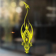 Long Tail Dragon Tribal Style Universal Vinyl Decal Sticker_3
