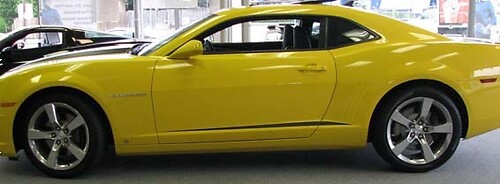 2010 - 2015 Chevrolet Camaro Lower Body Accent Stripes
