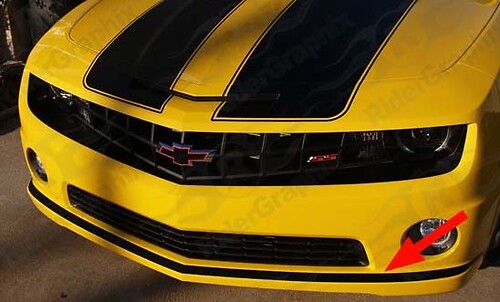 2010-2013 Chevrolet Camaro SS Lower Fascia Accent Stripe
