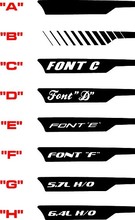 2015 & Up Charger Accent Q.P. Stripe Kits 2