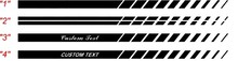 2006- 2010 Charger Rocker Panel Stripe Kits 2