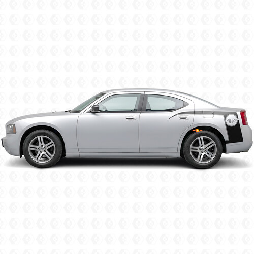 Super Bee Style Custom Bedside Vinyl Decal Sticker for Dodge Charger 2006-2010