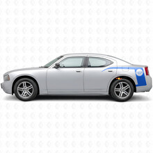 Super Bee Style Custom Bedside Vinyl Decal Sticker for Dodge Charger 2006-2010_2