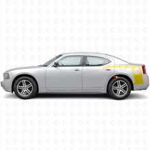 Super Bee Style Custom Bedside Vinyl Decal Sticker for Dodge Charger 2006-2010_5