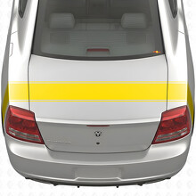 Accent Outline Stripe Bedside Trunk Vinyl Decal Sticker for Dodge Charger 2006-2010_10
