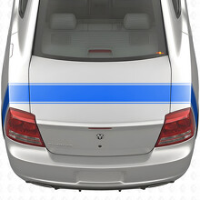 Accent Outline Stripe Bedside Trunk Vinyl Decal Sticker for Dodge Charger 2006-2010_4
